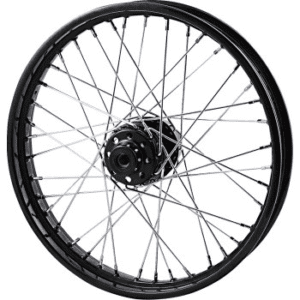 DRAG SPECIALTIES Replacement Laced Wheel -40 Spoke-Front Black-21x2.15 0203-0673