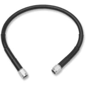 DRAG SPECIALTIES Universal Brake Line - Black - 9" 1741-2700